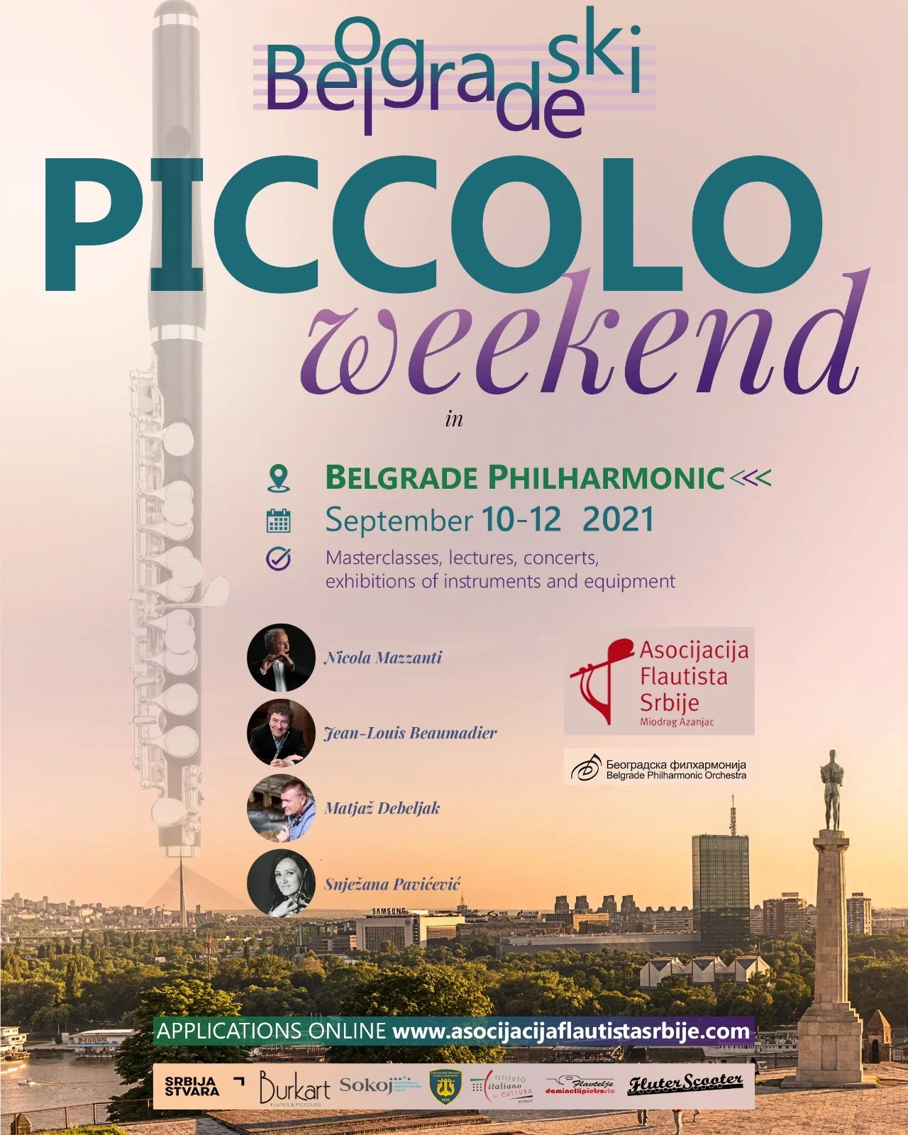 Belgrade Piccolo Weekend 2021 Poster